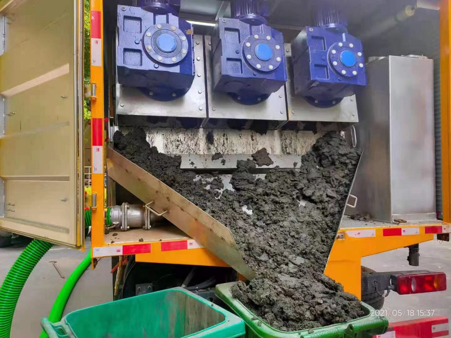 蓝山化粪池清掏城市维护站-泥浆净化干湿分离处理